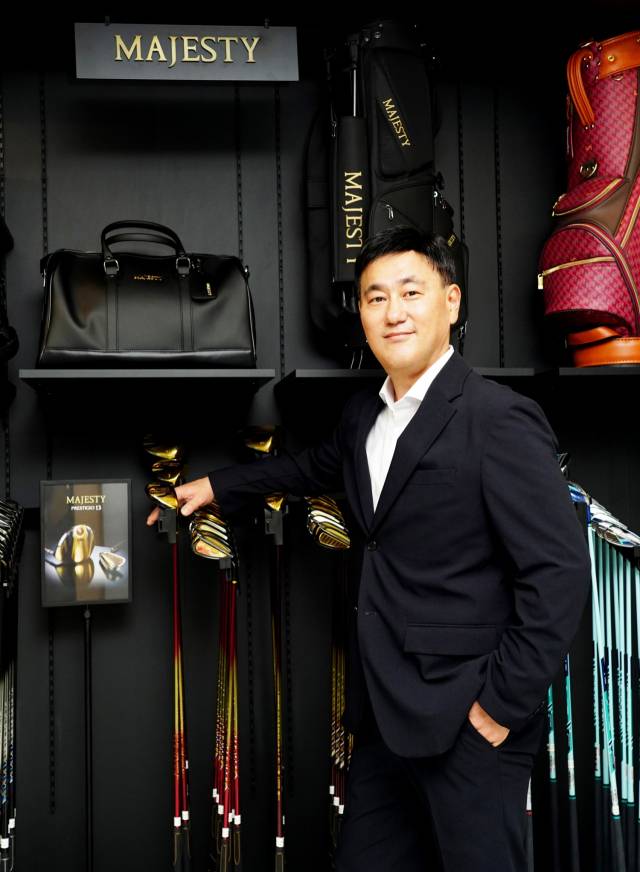 마제스티골프의 신임 대표이사로 선임된 정병호 대표. 사진 제공=마제스티골프