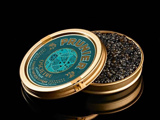 프랑스 최초 캐비아 생산 브랜드 프루니에(Prunier) 캐비아