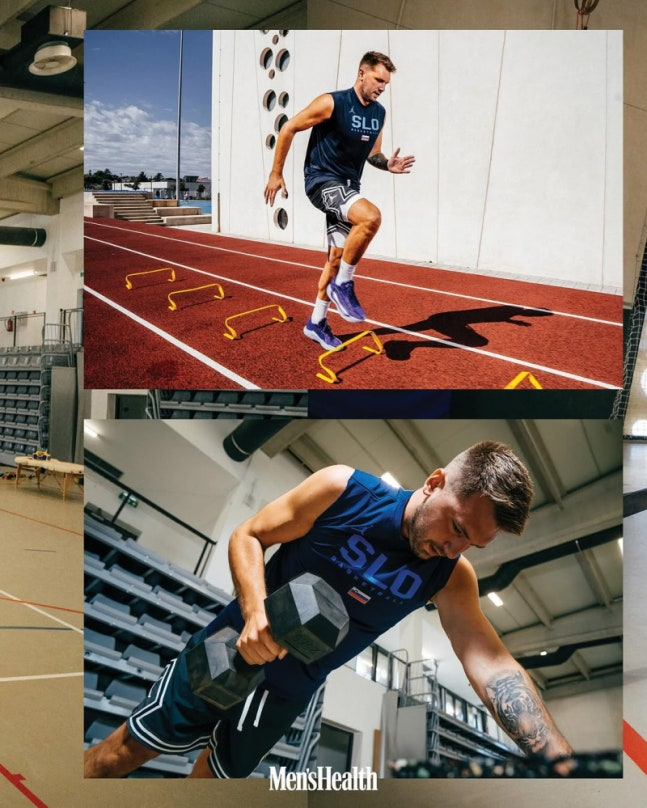 돈치치가 비시즌 혹독한 몸관리로 체중을 13kg이나 감량했다. 맨즈헬스 홈페이지