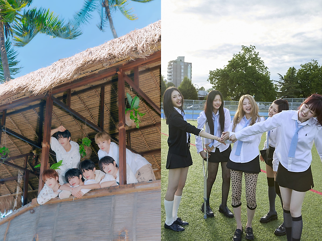 그룹 NCT 위시(왼쪽)와 키키. 각 소속사 제공