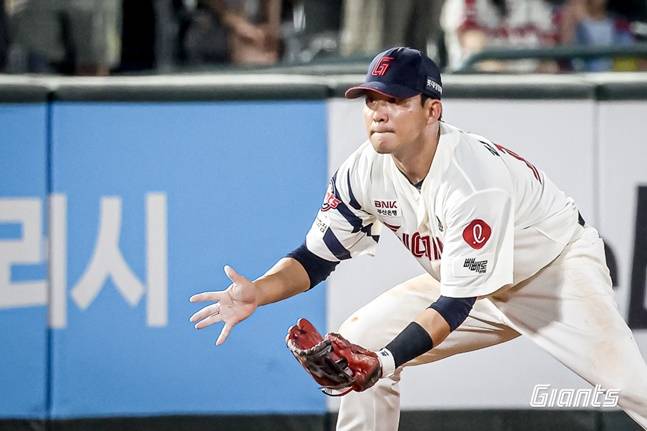 김민성. /사진=롯데 자이언츠 제공