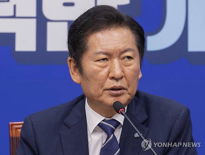 더불어민주당 정청래 대표 [연합뉴스 자료사진]