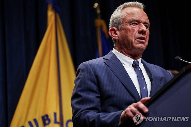 로버트 케네디 주니어 미국 보건복지부 장관 [로이터 연합뉴스 자료사진]