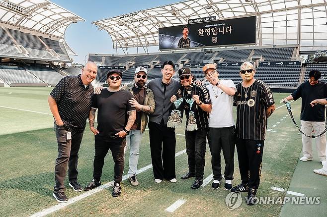 LAFC로 이적한 손흥민 [LAFC 구단 제공. 재판매 및 DB 금지]