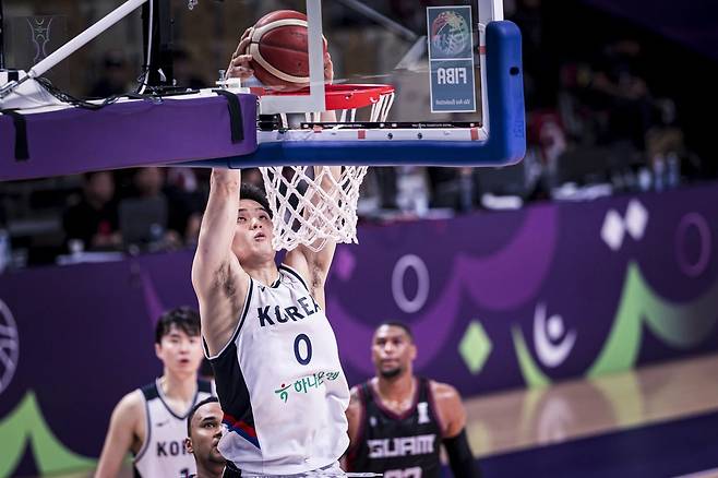 하윤기 [FIBA 홈페이지 캡처. 재판매 및 DB 금지]
