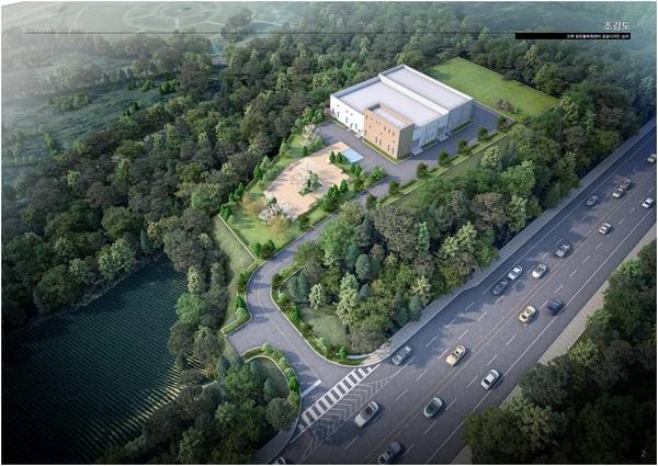 내년 2월 준공 예정인 ‘오학 맑은물복원센터’ 전경(조감도). / 여주시 제공