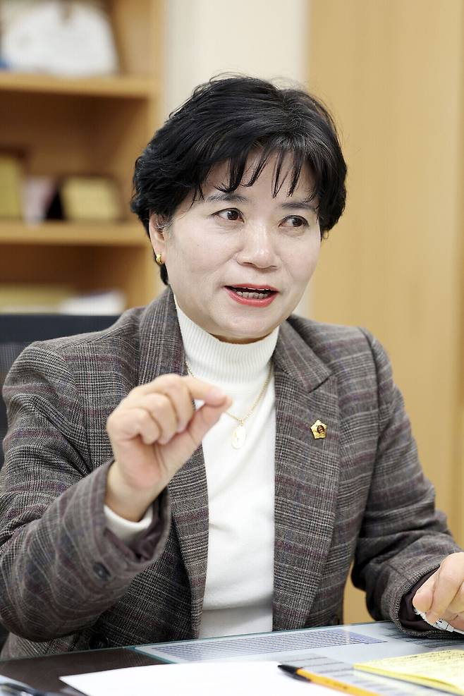 ▲ 유승분 인천시의원.