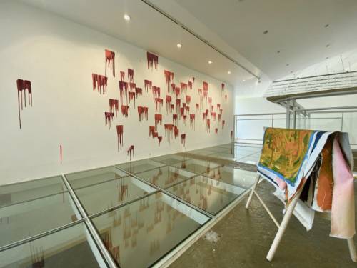 ◇강릉·타이베이 국제교류전 ‘Stay or To Go(머물 것인가, 떠날 것인가)’가 오는 17일까지 강릉 대추무파인아트에서 열린다. 이어 오는 10월4일부터 26일까지 타이베이 ‘Zhongshan Hall’에서 진행된다. 사진은 전시장 전경.