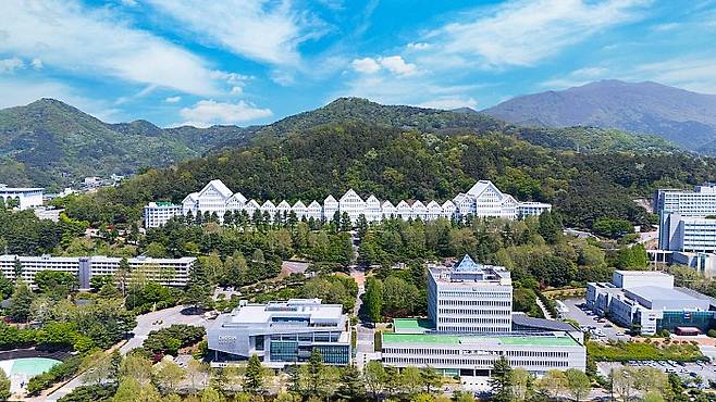 조선대학교 전경.