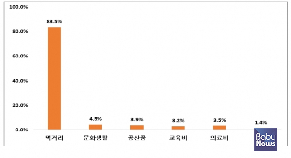 민생회복 소비쿠폰 사용용도. ⓒ농촌진흥청