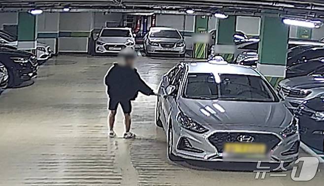 유성경찰, 차량 절도 미수 10대 현행범 체포. (대전경찰청 제공. 재판매 및 DB금지)2025.8.13/뉴스1