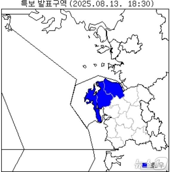 기상청 관측 자료. / 뉴스1