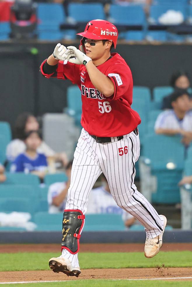 KIA 타이거즈 오선우가 결승포를 날렸다. 사진제공=KIA 타이거즈