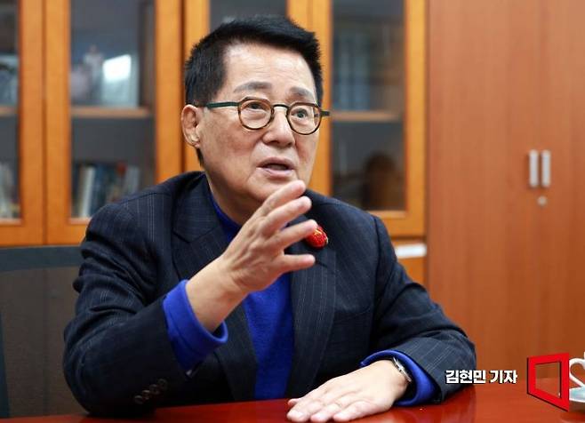 박지원 더불어민주당 의원. 김현민 기자