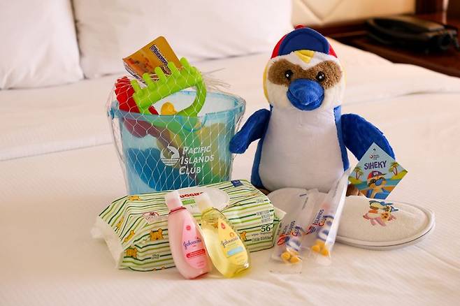 키즈 전용 어메니티