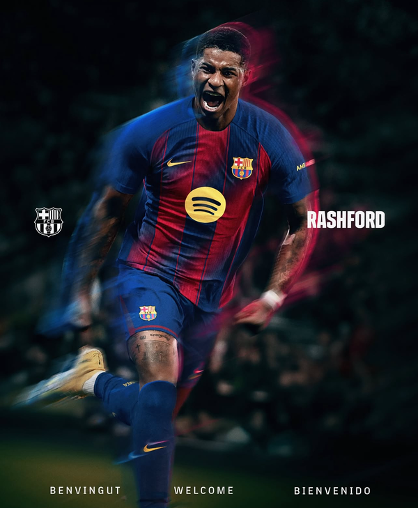 마커스 래시퍼드(바르셀로나). 바르셀로나 인스타그램 캡처