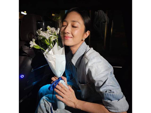 계륜미가 한국 관객들에게 고마운 마음을 표현했다. 계륜미 SNS