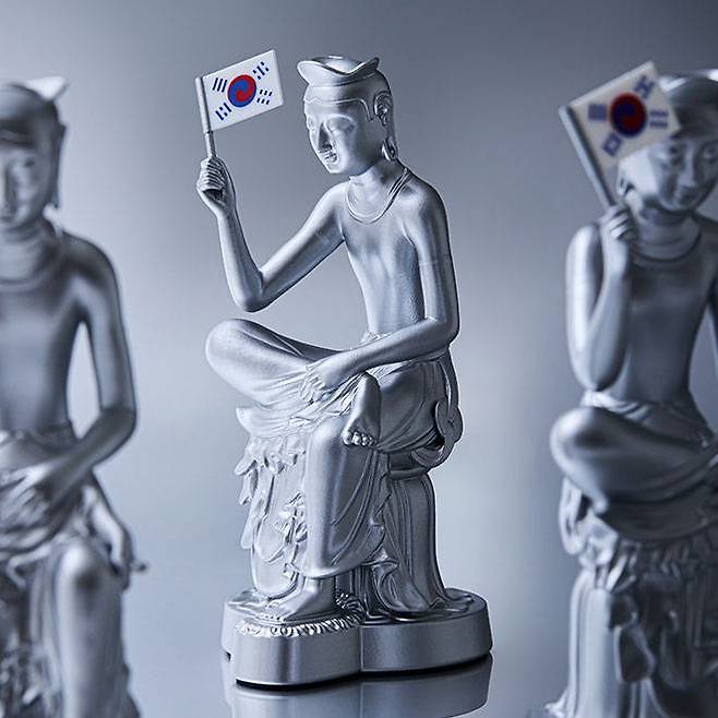 글룩 스컬피아, 광복절 기념 3D프린팅 '반가사유상' 10분 만에 매진 / 출처=스컬피아