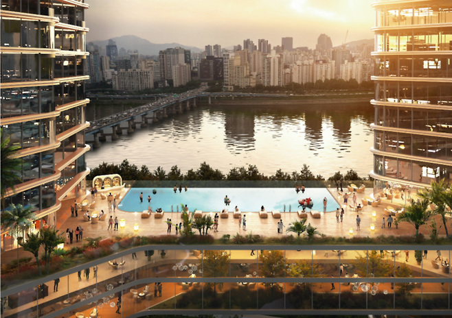 성수전략정비구역 4지구 인피니티풀 설계안 [사진 = 성수전략정비구역4지구]