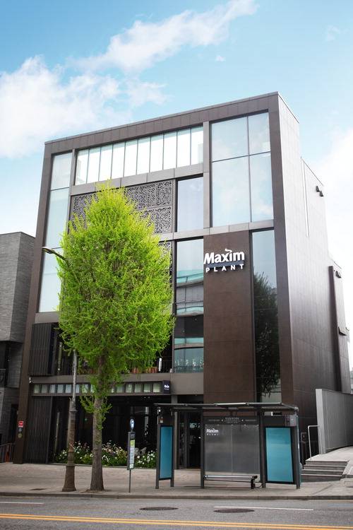 서울 용산구 한남동 동서식품 '맥심플랜트'의 외관. 동서식품