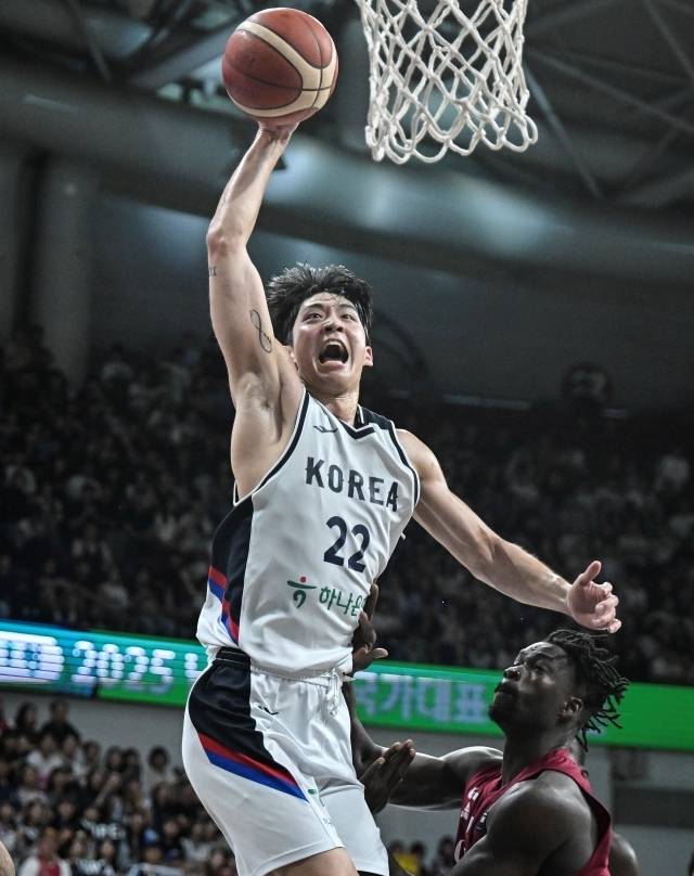 여준석이 돌아왔다. 사진=대한민국농구협회 제공