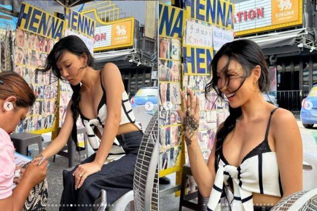 마마무 화사가 태국에서의 일상을 공유했다. / 화사 소셜미디어