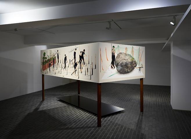 이진주 ‘비좁은 구성’. [©LEE Jinju Courtesy of the Artist and Arario Gallery]