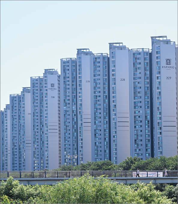 서울 잠실 ‘파크리오’단지  임세준 기자