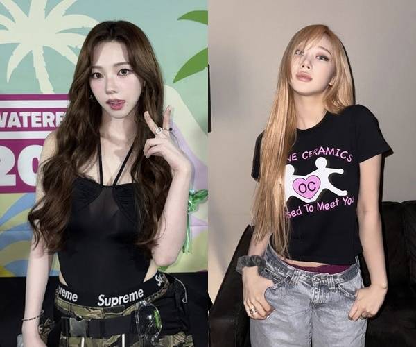 왼쪽부터 카리나 지젤/개인 소셜 계정 캡처