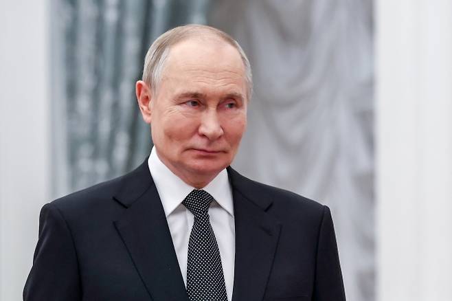 블라디미르 푸틴 러시아 대통령. 타스 연합뉴스