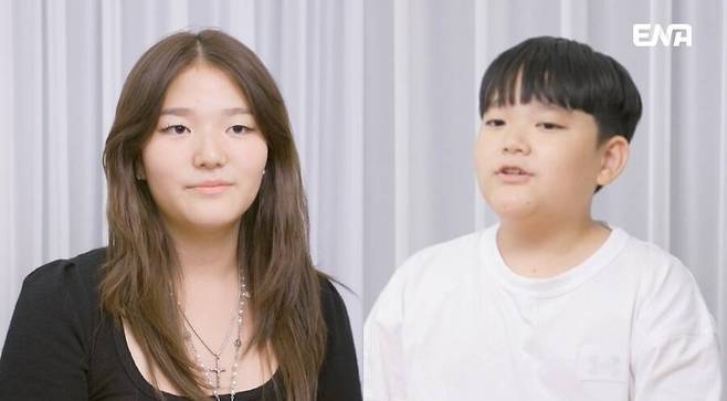 ▲ 소을(왼쪽), 다을. 제공| ENA '내 아이의 사생활'