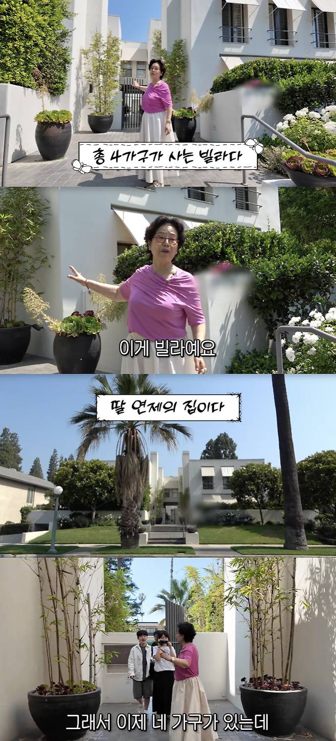 선우용여, 딸 최연제 초호화 LA대저택 공개..수영장→정원까지 완벽