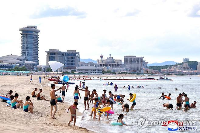 북한 원산갈마해안관광지구 [조선중앙통신=연합뉴스 자료사진]
    [국내에서만 사용가능. 재배포 금지. For Use Only in the Republic of Korea. No Redistribution] nkphoto@yna.co.kr