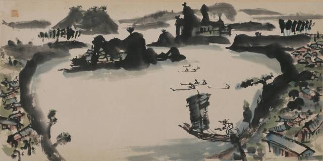 이응노 作 ‘산수’