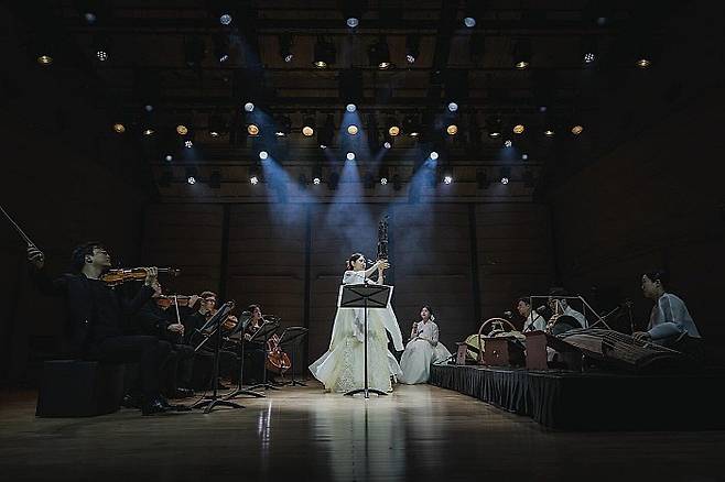 '오굿 X Resurrection' 공연 사진.광주문화재단 제공