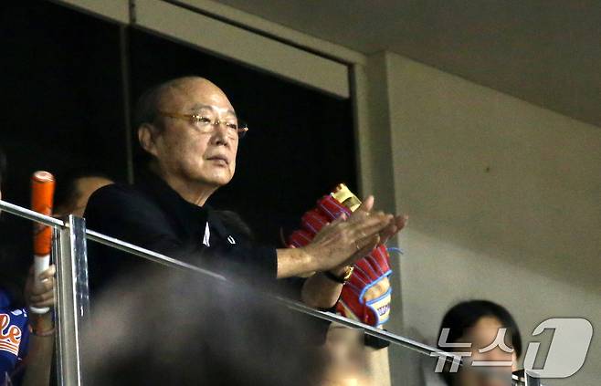 김승연 한화그룹 회장. 2024.8.9/뉴스1 ⓒ News1 김기태 기자