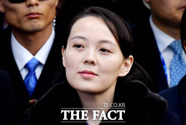 김여정 북한 노동당 부부장은 14일 조선중앙통신을 통해 발표한 담화에서 이재명 정부의 대북 완화 조치를 "허망한 '개꿈'에 불과하다"고 노골적으로 비난했다. /더팩트 DB