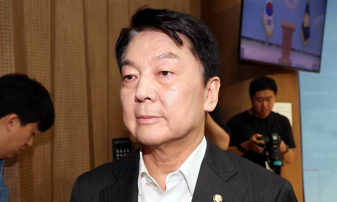 안철수 국민의힘 의원. 김경호 선임기자 jijae@hani.co.kr