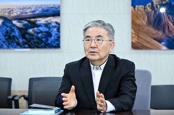 주승중 주안장로교회 목사가 14일 국민일보와의 서면 인터뷰에서 주기철 목사에 관해 설명했다. 사진은 주승중 목사의 모습. 국민일보 DB
