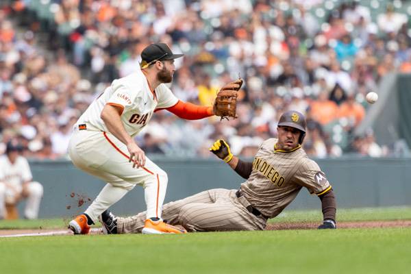 샌프란시스코는 이날 샌디에이고에 크게 졌다. 사진= Bob Kupbens-Imagn Images= 연합뉴스 제공