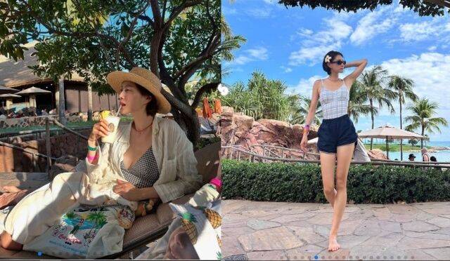 모델 겸 방송인 이현이가 하와이서 여름 휴가를 즐기고 있다. /이현이 소셜미디어