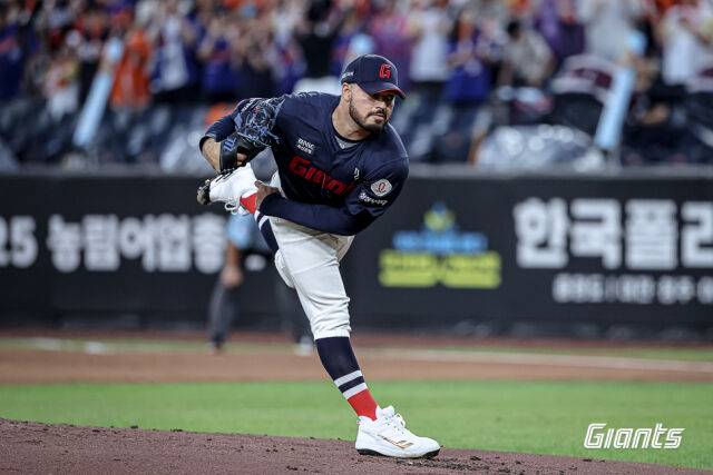 롯데 자이언츠 알렉 감보아./롯데 자이언츠