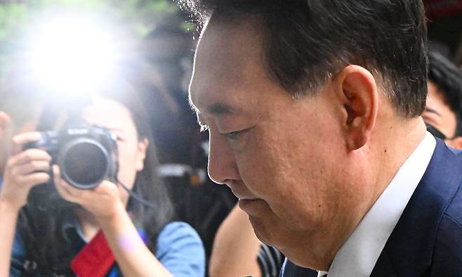 윤석열 전 대통령.&nbsp;사진공동취재단