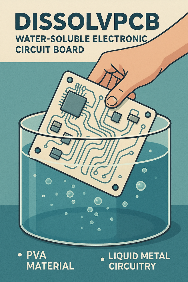 DissolvPCB 개념도. 코파일럿