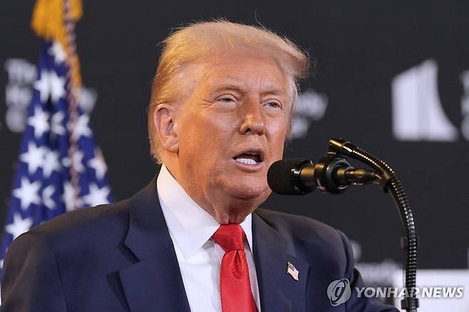 트럼프 미국 대통령 [AP 연합뉴스]