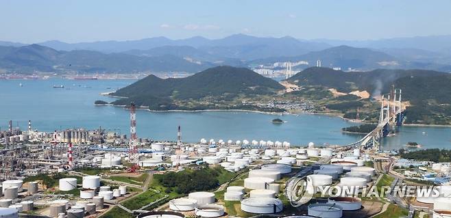 여수산단 전경 [전남도 제공. 재판매 및 DB 금지]