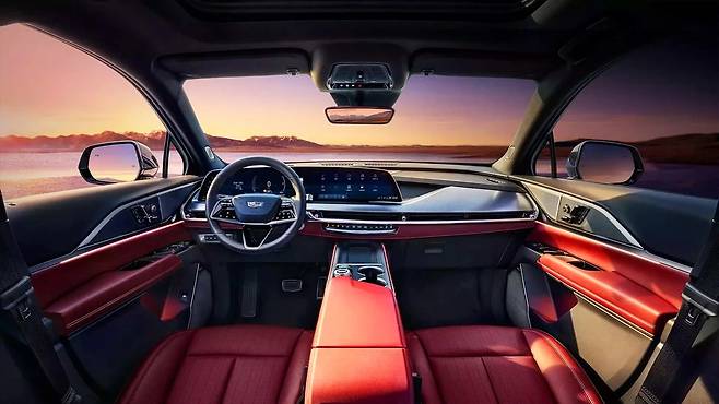 캐딜락 신형 XT5 실내