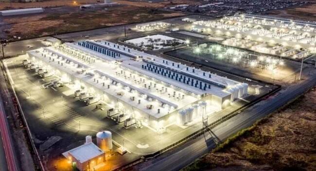 미국 버지니아주의 아마존 웹 서비스(AWS) 데이터센터. 아마존 누리집 갈무리