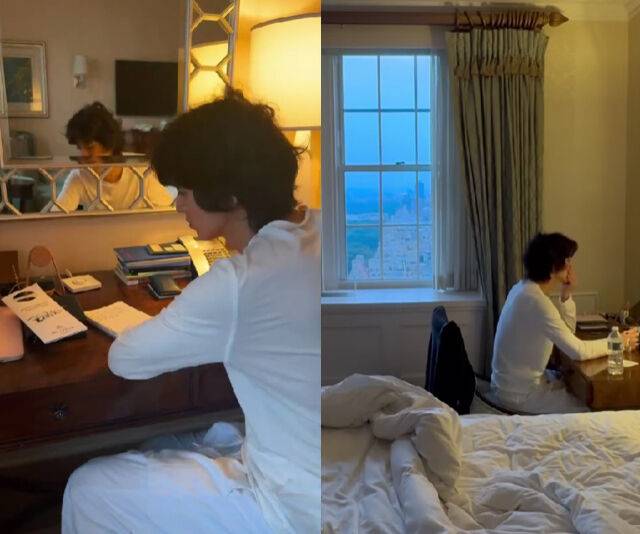 최정훈이 뉴욕으로 휴가를 떠났다. / 최정훈 소셜미디어