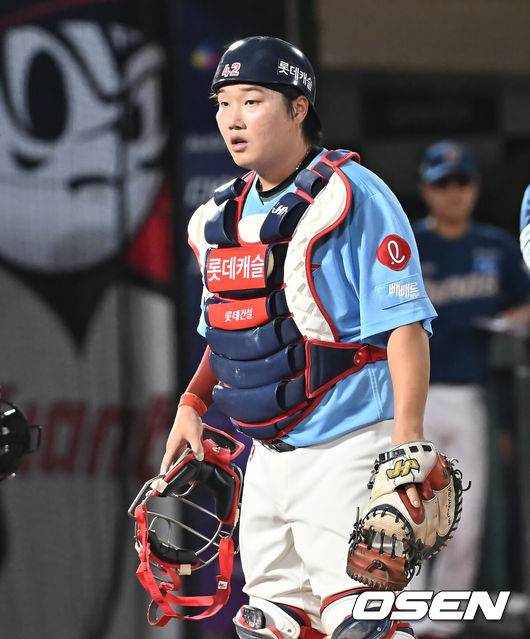 [OSEN=부산, 이석우 기자]  롯데 자이언츠 정보근 / foto0307@osen.co.kr